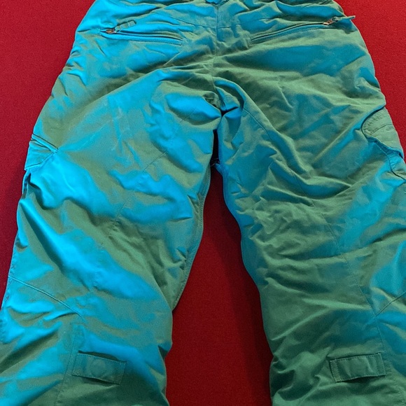 Burton Boarding Skiing Snow Pants (w zipper to jacket attachment and boot hook) - Picture 7 of 9